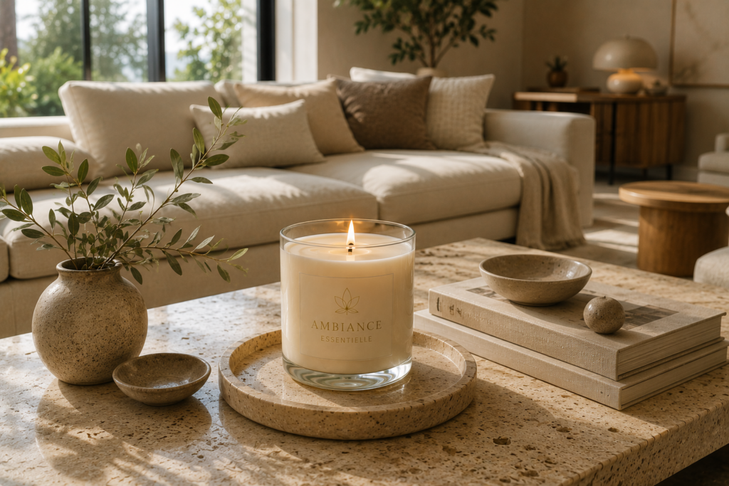 Bougie parfumée beau salon - Ambiance Essentielle