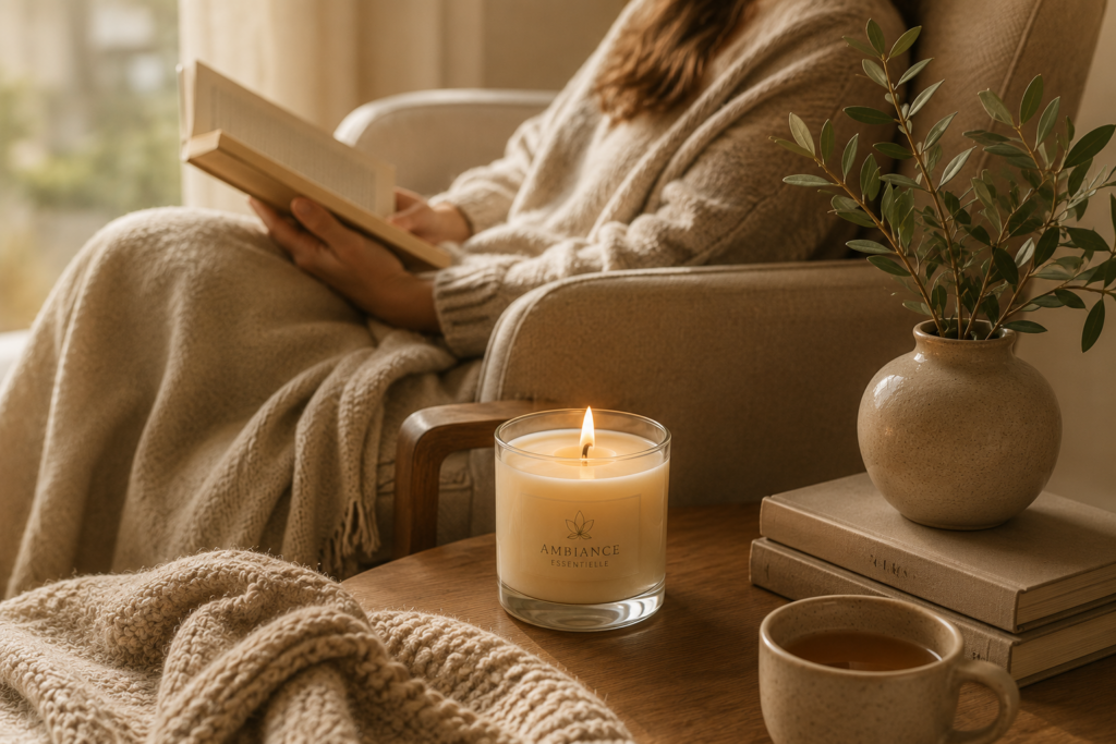 Fond bougies parfumee - Ambiance Essentielle