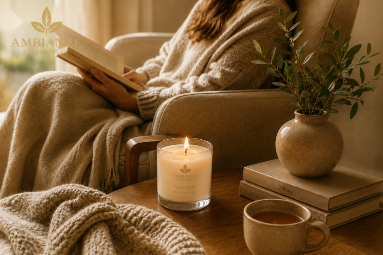 Fond bougies parfumee - Ambiance Essentielle